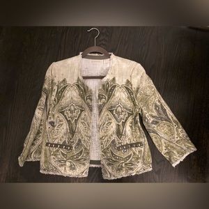Chico’s Floral Blazer